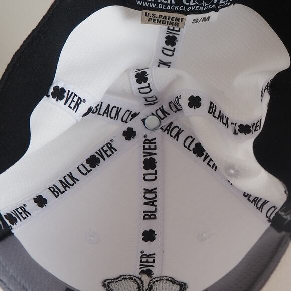 NEW Black Clover Live Lucky Iron X Snow Fitted Small/Medium Golf Hat/Cap - Picture 7 of 10